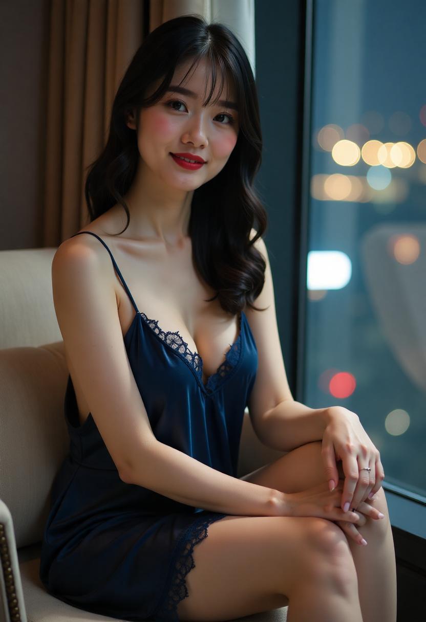 《雾港来信》海港夜色中的人物剧照